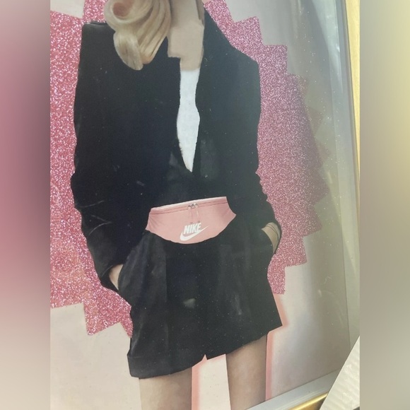 Design District Nike Barbie Framed Designer Wall Art New Rare - Picture 4 of 6